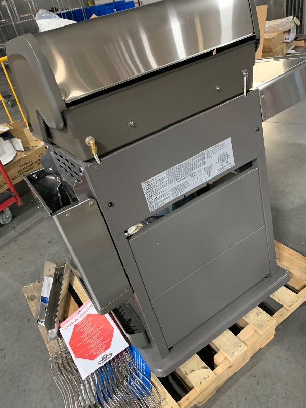 Photo 1 of ***TRUCK/TRAILER PICKUP ONLY*** Napoleon Rogue PRO-S 425 Propane Gas Grill with Infrared Side and Rear Burners, Stainless Steel, Durable 5-Burner Grilling Experience