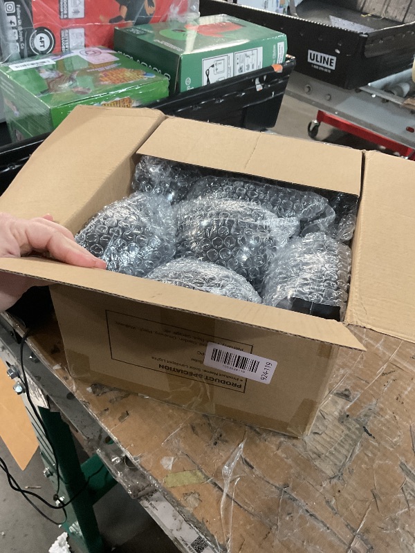 Photo 1 of Ensenior Color Changing Solar Lights Outdoor, Auto ON/Off 3000K White Light & RGB LED Solar Garden Lights for Pathway, Yard, Patio, Waterproof, Energy-Efficient Landscape Lighting, 8-Pack