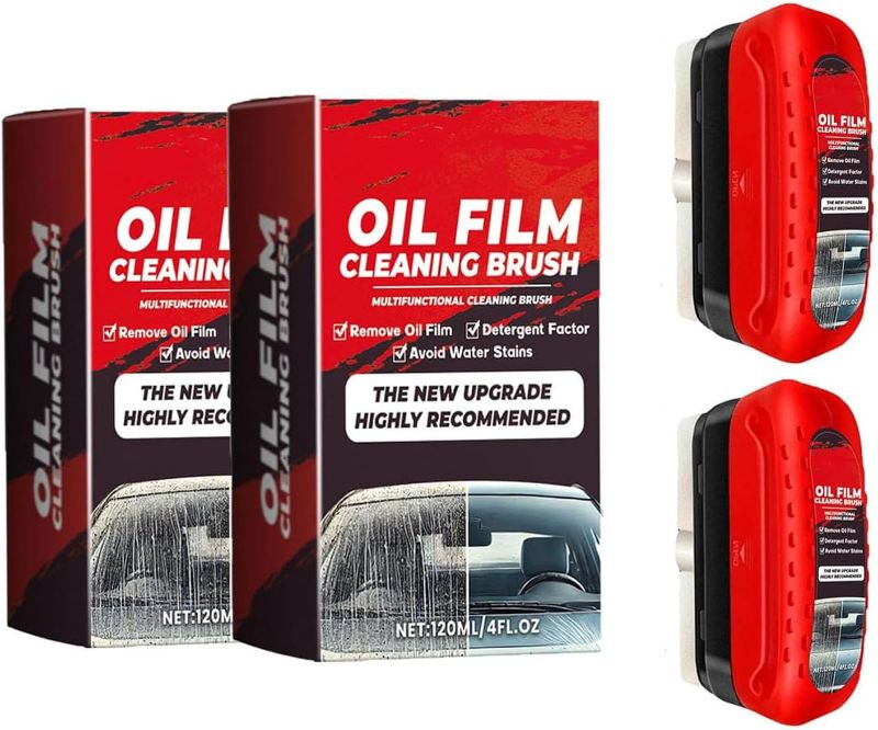 Photo 1 of (used)(only one) Automotive Oil Film Cleaning Brush New Glass