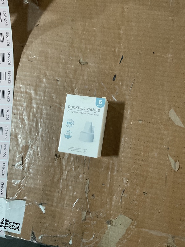 Photo 1 of [6-Count] Papablic Duckbill Valves for Spectra and Medela, Replaceable Duckbill Valves for Spectra S1 Spectra S2 valves and Medela Pump in Style, BPA/DEHP Free White