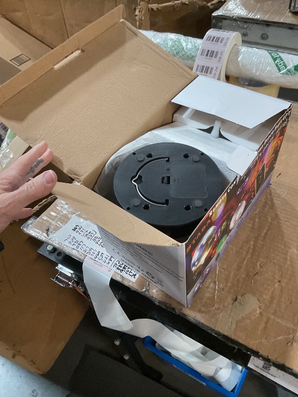 Photo 2 of Remote Control 6 Inch Rotating Mirrors Disco Ball Light with 5RPM-9RPM Adjustable Rotary Motor 24 RGB LED Mood Lights Great for Home Party Dance Holiday Christmas Decoration?USB/Battery Powered?