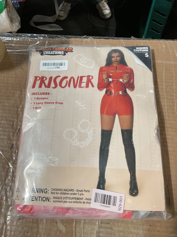 View 3 of ***MAY BE MISSING ITEMS***
Spooktacular Creations Halloween Prisoner Costume Women, Inmate Costume, Halloween Costumes for Women Adult 2025 Small