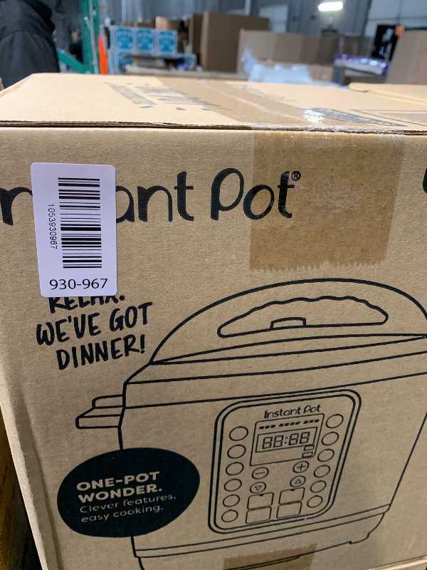 Photo 1 of ***FACTORY SEALED***Instant Pot Duo Plus 9-in-1 Multicooker, Pressure Cooker, Slow Cook, Rice Maker, Steamer, Sauté, Yogurt, Warmer & Sterilizer, Includes App With Over 800 Recipes, Stainless Steel, 6 Quarts