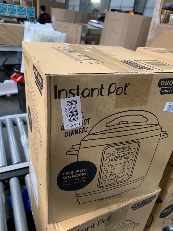 Photo 1 of ***FACTORY SEALED***Instant Pot Duo Plus 9-in-1 Multicooker, Pressure Cooker, Slow Cook, Rice Maker, Steamer, Sauté, Yogurt, Warmer & Sterilizer, Includes App With Over 800 Recipes, Stainless Steel, 6 Quarts