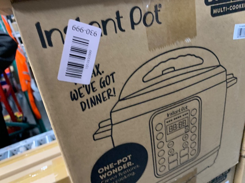 Photo 1 of ***FACTORY SEALED***Instant Pot Duo Plus 9-in-1 Multicooker, Pressure Cooker, Slow Cook, Rice Maker, Steamer, Sauté, Yogurt, Warmer & Sterilizer, Includes App With Over 800 Recipes, Stainless Steel, 6 Quarts