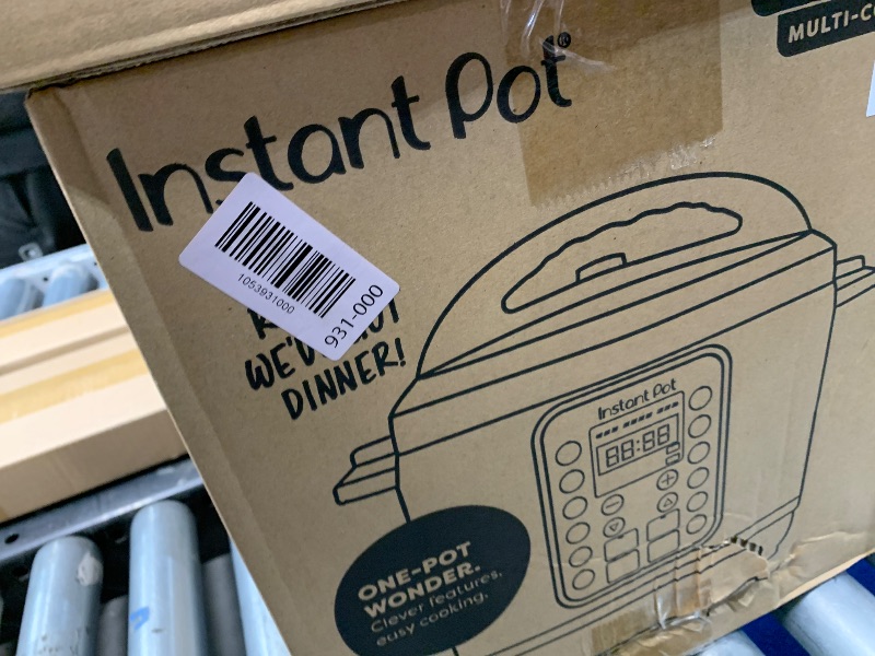 Photo 1 of ***FACTORY SEALED***Instant Pot Duo Plus 9-in-1 Multicooker, Pressure Cooker, Slow Cook, Rice Maker, Steamer, Sauté, Yogurt, Warmer & Sterilizer, Includes App With Over 800 Recipes, Stainless Steel, 6 Quarts