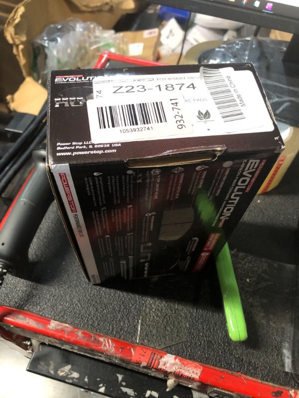 Photo 1 of Power Stop Z23-1874 Rear Z23 Evolution Sport Carbon Fiber Infused Ceramic Brake Pads with Hardware For Mazda 6 2016-2021 [Model Specific]