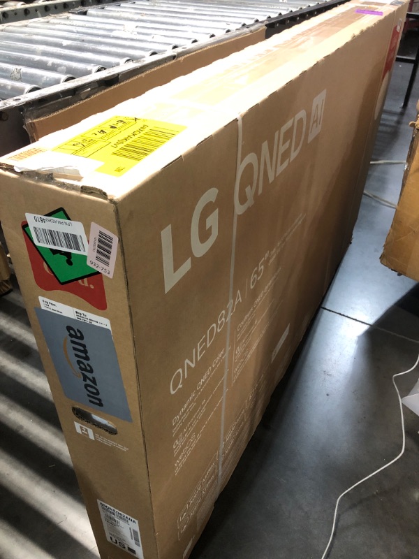 Photo 1 of ***FACTORY SEALED***LG 65-Inch Class QNED AI 4K QNED82A Series Smart TV w/AI Sound, HDR10, 4K Super Upscaling, Filmmaker Mode, Wow Orchestra, Alexa Built-in (65QNED82AUA, 2025)