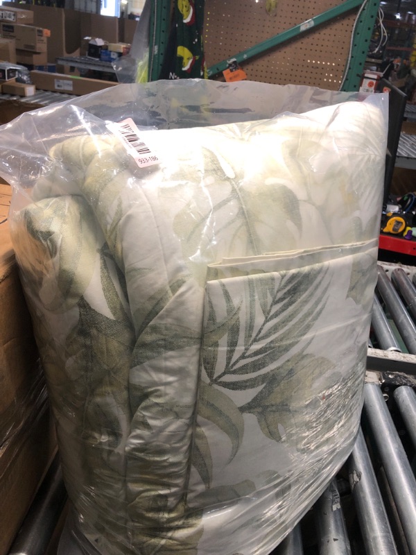 Photo 1 of Tommy Bahama - King Comforter Set, 100% Reversible Cotton Bedding with a Naturally Soft Feel, Medium Weight for Year Round Comfort, 3 Piece Bed Set with Matching Pillowcases (Waimea Bay Green)