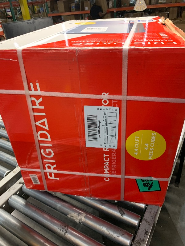 Photo 1 of ***FACTORY SEALED***Frigidaire Compact Fridge, 4.5 Cubic Feet, Stainless Steel