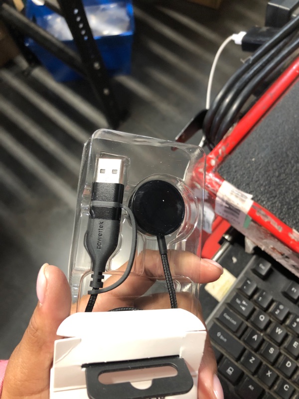 Photo 1 of  Powertek SmartWatch Charger cable
