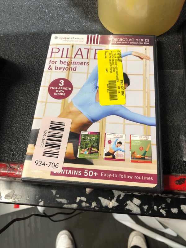 Photo 1 of Pilates for Beginners DVD Set: includes Pilates Workouts for Weight Loss, Routines for a Strong Core and Abs.