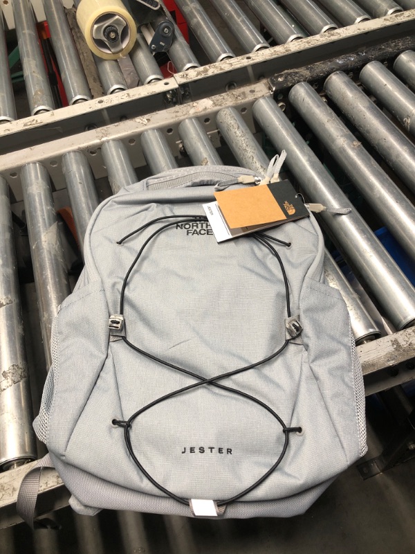 Photo 1 of ***BROKEN CHEST CLIP*** The North Face Jester Everyday Laptop Backpack | Commuter Daypack with Water Repellent Finish, 16" Laptop Sleeve, Huge Main Compartment, Mid Grey Dark Heather/TNF Black-NPF, One Size
