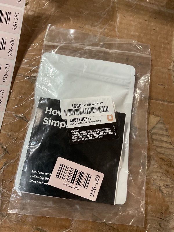 Photo 1 of SIMPATCH – OmniPod Adhesive Patch (25-Pack) – Waterproof Adhesive, CGM Tape – Multiple Color Options (Biege)