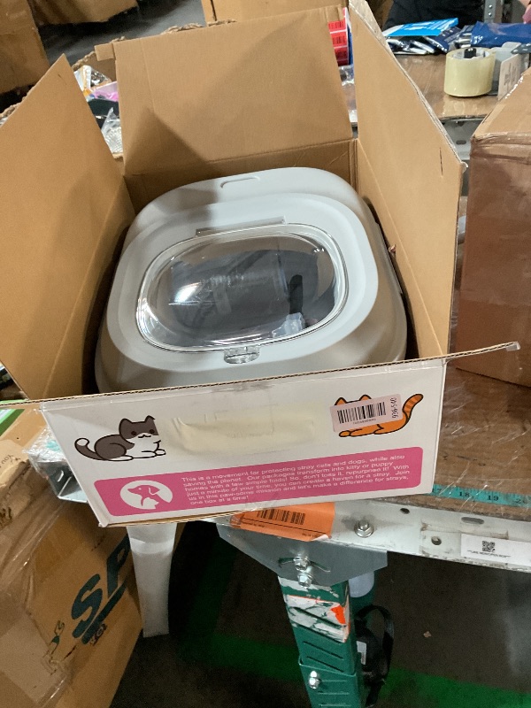 Photo 1 of DDMOMMY 30-35 Lbs Dog Food Storage Container Collapsible Dog Food Container with Airtight Lids, Wheels, Scoop and 2pcs Food Storage Containers, Large Pet food storage for Dog, Cat
