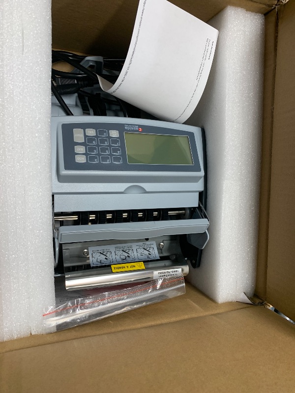 Photo 1 of (PARTS) (NOT FUNCTIONAL) Cassida 5520 UV/MG - USA Money Counter with ValuCount, UV/MG/IR Counterfeit Detection, Add and Batch Modes - Large LCD Display & Fast Counting Speed 1,300 Notes/Minute