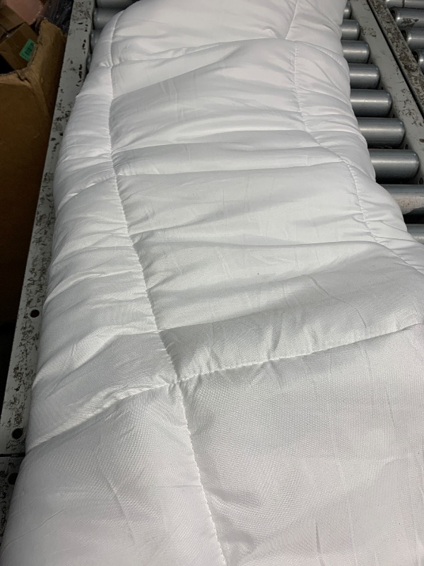 Photo 1 of (see all images) Extra Thick Pillow Top 3 Inch Mattress Topper King Size for Firm Mattress, Cooling Fluffy Cotton Hotel Mattress Bed Topper