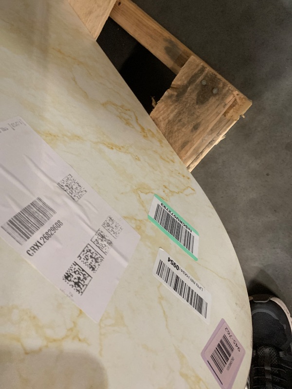 Photo 1 of *** TRUCK OR TRAILER PICK UP ONLY***
OKD Luxury 70" Fluted Fireplace TV Stand, Modern Chic Entertainment Center for TVs Up to 80 inches, TV Console with Faux Marble Top, Curved Profile Design, Media Console for Living Room, Natural Oak