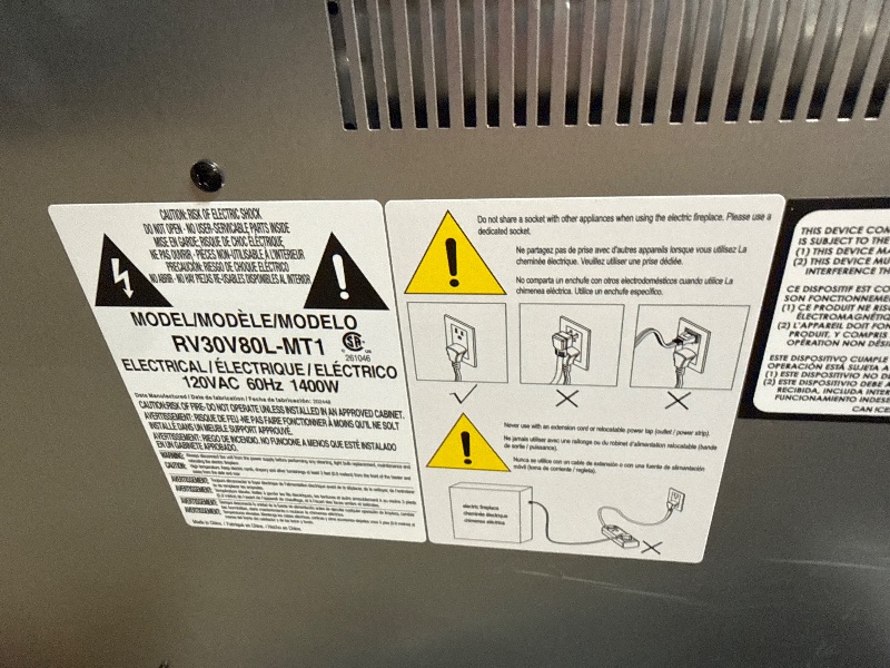 Photo 1 of *** TRUCK OR TRAILER PICK UP ONLY***
OKD Luxury 70" Fluted Fireplace TV Stand, Modern Chic Entertainment Center for TVs Up to 80 inches, TV Console with Faux Marble Top, Curved Profile Design, Media Console for Living Room, Natural Oak