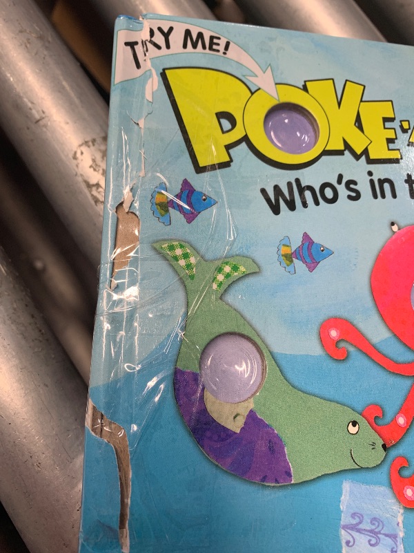 Photo 1 of (used)(damaged)(see images) Who's in the Ocean (Poke-a-Dot!)