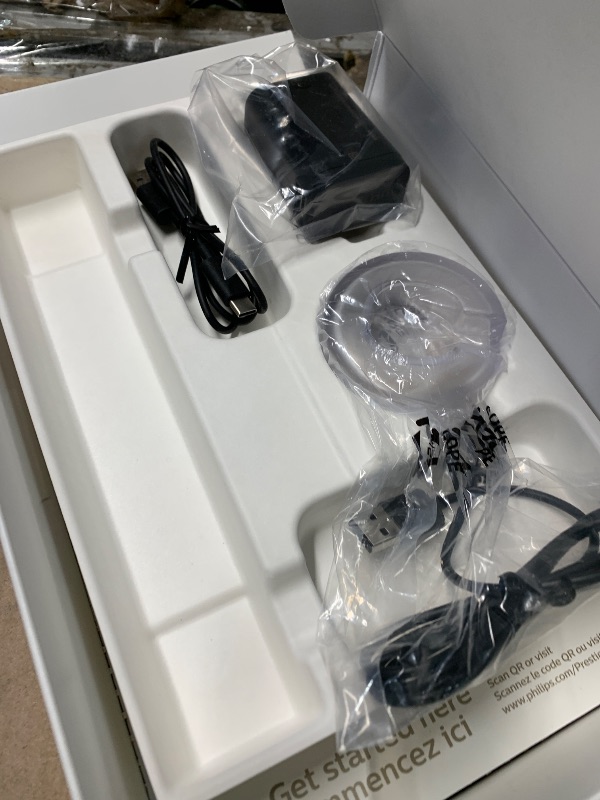 Photo 1 of (used item)(see all images) Philips Sonicare DiamondClean 9900 Prestige Electric Toothbrush - with SenseIQ Technology and Advanced AI App, 5 Brushing Modes