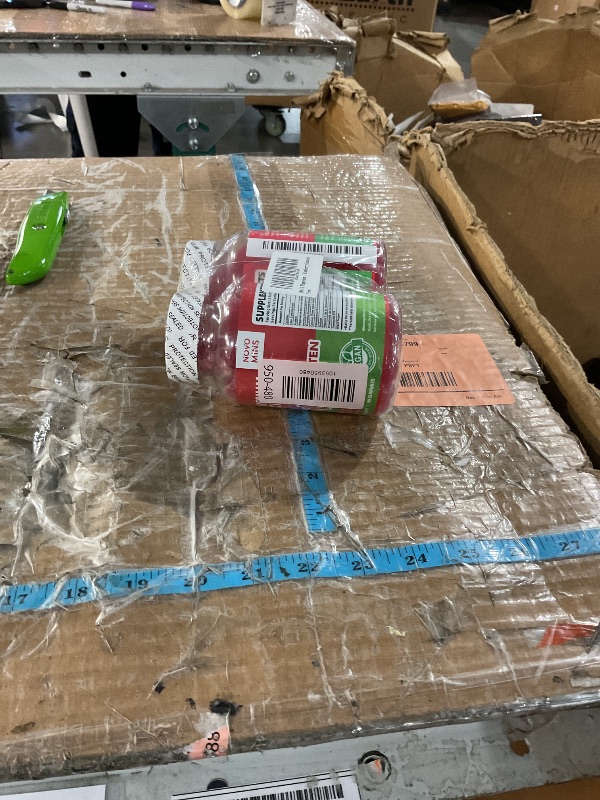 Photo 1 of * expires 10/2026 *
180 CT Magnesium Glycinate Gummies 1000mg - Sugar Free Magnesium Potassium Supplement with Vitamin D, B6, CoQ10 for Calm Mood & Sleep Support - 180 Raspberry Gummies