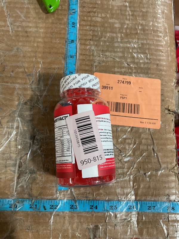 Photo 1 of * expires 10/2026 *
Magnesium Glycinate Gummies 1000mg with Magnesium L-Threonate,Chelated Magnesium Potassium Complex Supplement with VitD, B6, CoQ10, Calcium,Supports for Memory, Calm, Mood - 90 Gummies Strawberry