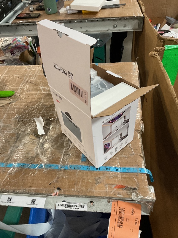 Photo 1 of ?Electric Focus?Mini Projector, Support 4K 1080P, 210 ANSI Portable Projector with WiFi and Bluetooth, Auto Keystone Correction Video Projector, Compatible with Smartphone,TV Stick,Laptop