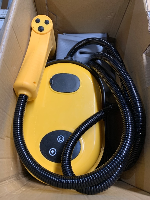 Photo 1 of (see all images) Handheld Steam Cleaner, 10s Fast Handheld Heating Steamer for Cleaning 15-in-1 High Pressure Steam Cleaner for Home