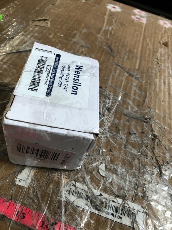 Photo 1 of (200 pcs) Wensilon #10×1-1/4" Black Phillips Truss Head Wood Screws Quick Metal Self Tapping