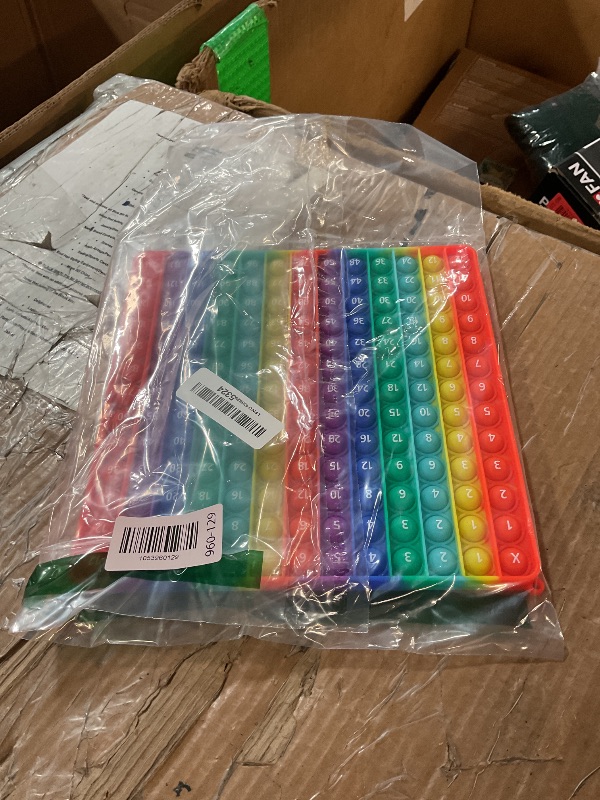 Photo 1 of ?AK-SHIP Multiplication Game Table Bubble Toys Relieve Stress and Anxiety ?Education Various Teaching Operations (Multiplication Table 12*12)