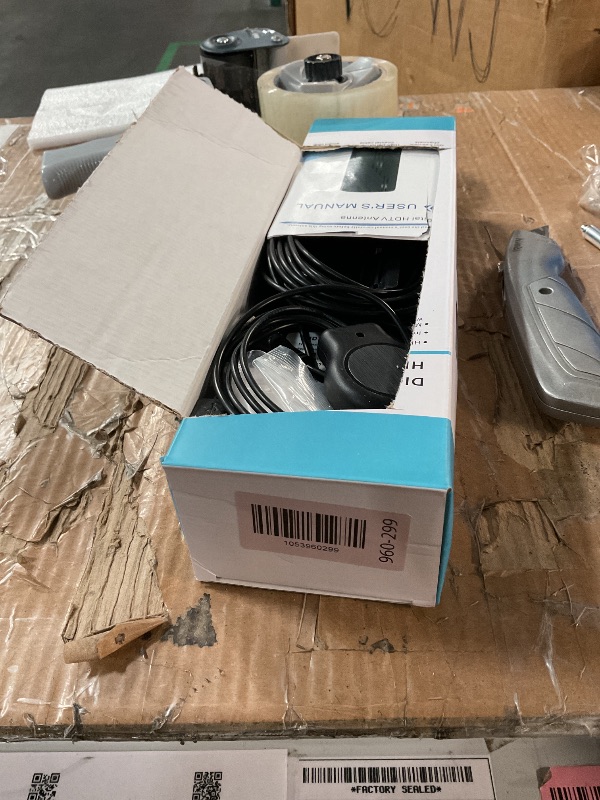 Photo 1 of (sold for parts only) 2025 Upgraded TV Antenna for Smart TV, 1800+ Miles Range Strongest for Local Channels with Amplifier Signal Booster