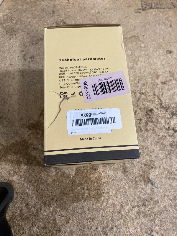 Photo 1 of Tower Power Strip Flat Plug with 11 Outlets 3 USB (1 USB C), TESSAN Surge Protector Tower 1625W/13A,1050J Protection, 6 Feet Extension Cord with Multiple Outlets, Office Desk Supplies, Dorm Essentials