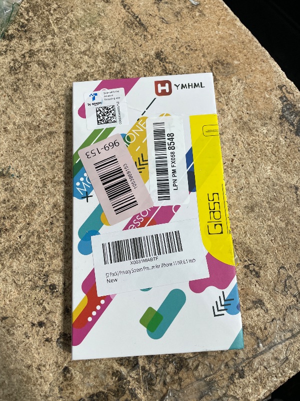 Photo 1 of [2 Pack] Privacy Screen Protector for iPhone 11/XR, YMHML Tempered Glass Anti-Spy Bubble Free Case Friendly Easy Installation Film for iPhone 11/XR 6.1 Inch
