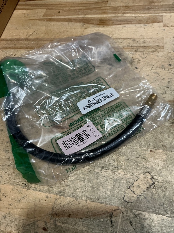 Photo 1 of [1/4" Inverted Male Flare] BlueStars 12" inch Pigtail Propane Hose Connector, Connects QCC1 with Acme Nut - For 2-Stage Auto Changeover Regulator, Connects Propane Cylinder to RV Van Trailer Tank