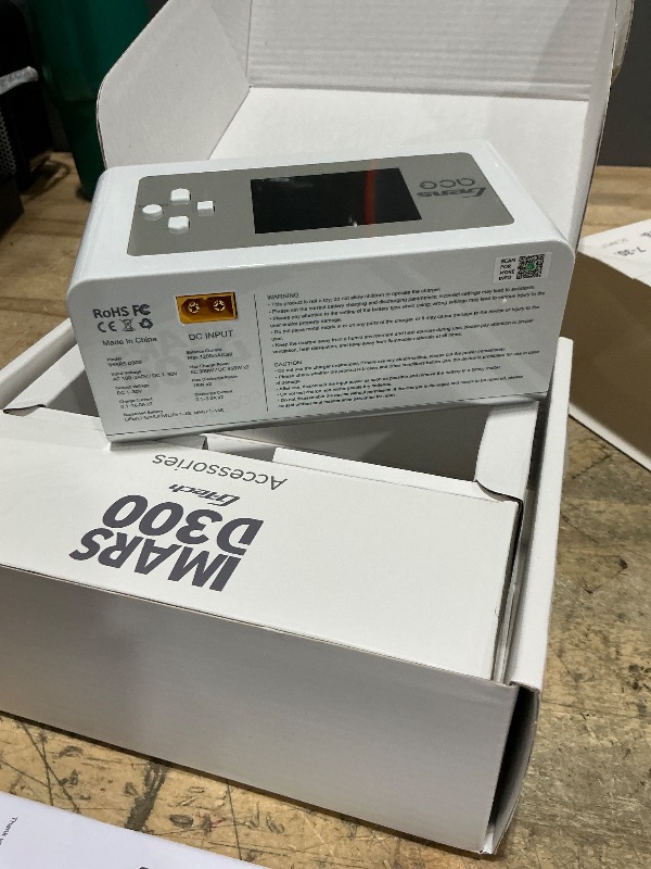 View 3 of **parts only 
Gens Ace IMARS D300 Lipo Battery Charger G-Tech Series Dual Lipo Charger 16A AC 300W Smart Fast Balance Charger for RC 1S 2S 3S 4S 5S 6S Lipo Batteries, LiHV/Life/Li-lon/NiMH Batteries Fast Charging