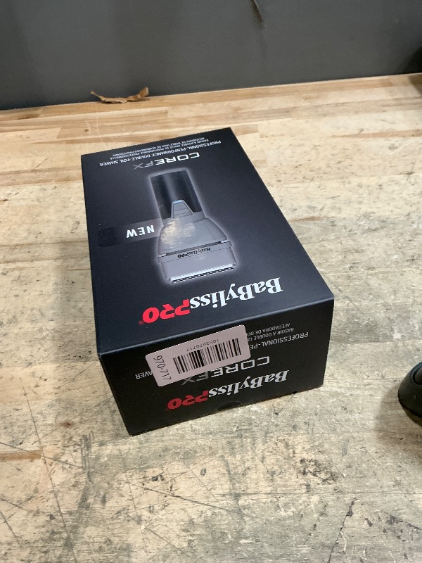 Photo 1 of **MISSING CVHARGER**BaBylissPRO COREFX Professional Performance Double Foil Shaver