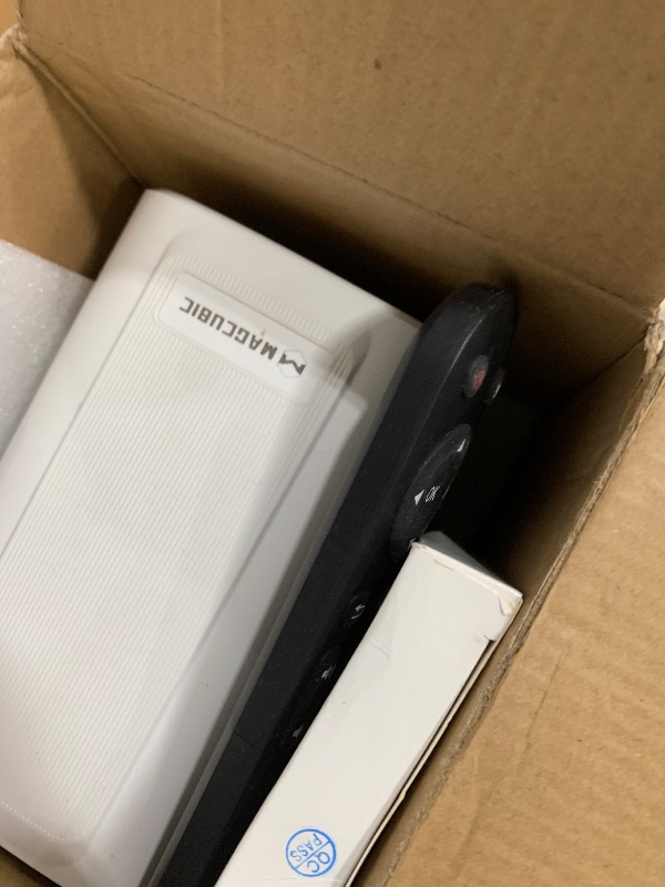 Photo 1 of ?Auto Focus&1080P?Magcubic Mini Smart Projector with 4K Support, Portable Projector with Wifi and Bluetooth, 5W Speaker, Built in Apps, Voice Control, Outdoor Movie Projector