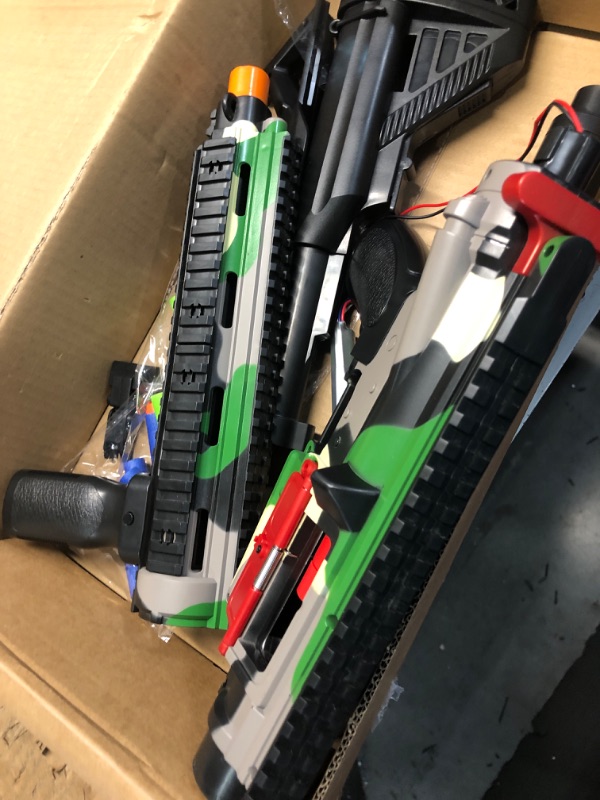 Photo 1 of ***MISSING HARDWARE***Electric Soft Bullet Toy Gun for Boys, Auto-Manual Shell Ejecting Toy Foam Blasters & Guns with 80 Soft Darts, Shooting Games Educational Toys for 6, 8,12,14+ Kids