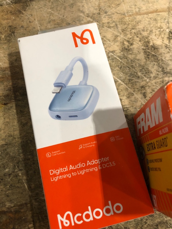 Photo 1 of FRAM EG+ PH4967P, 10K Mile Change Automotive Replacement Interval Spin-On Engine Oil Filter for Select Vehicle Models & digital audio adopter