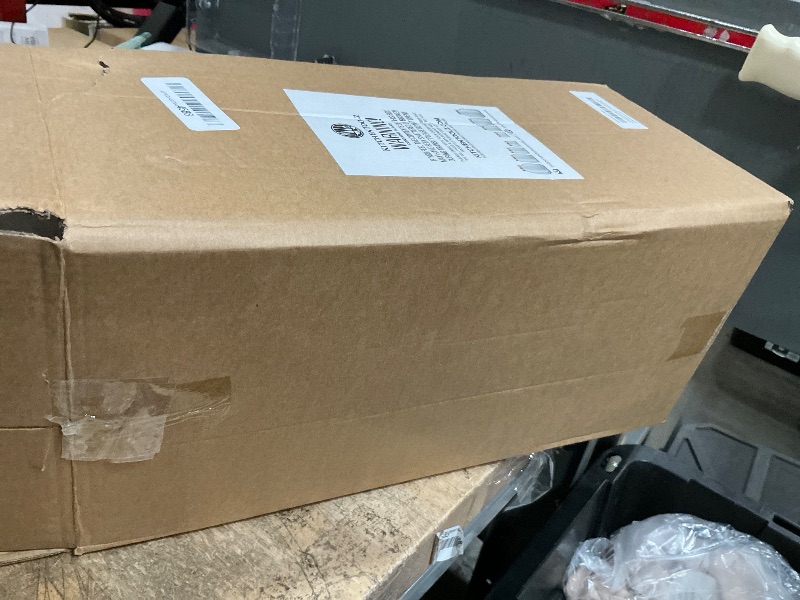 Photo 1 of 1 Gallon Glass Water & Lemonade Dispenser with Wooden Lid & Stand – Mason Jar Beverage Dispenser with Stainless Steel Spigot, Measurement Marks – Drink Server for Parties, Events, Home Use