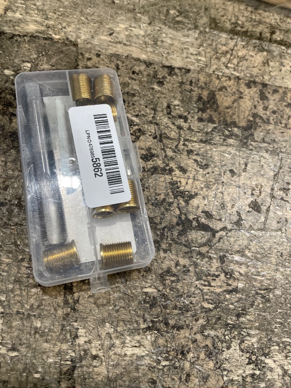 Photo 1 of 12Mm X 1.25 Helicoil Kit, m12x1.25 Spark Plug Thread Repair kit 12mm Insert m14x1.25tap ngk Plugs x 1.25 Inserts m14x1.25 helicoil Back tap Tool time sert 2001 f350 Town car calvan