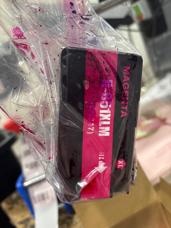 Photo 1 of *ALL 4 COLORS INCLUDED/ BLUE & MAGENTA OPENED* 950XL 951XL Ink Cartridges OfficeJet Pro 8600 8610 8620 Ink Compatible for HP 950 951 XL Ink Cartridge Combo Pack HP950XL HP951XL Printer Ink for OfficeJet Pro 8100 8630 8660 8640 8615 276DW 251DW-4P