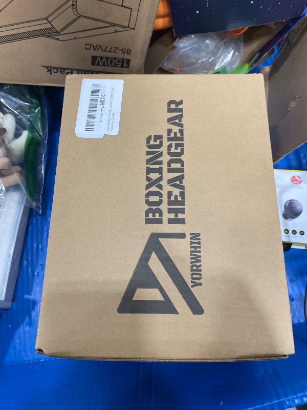 Photo 1 of ??????? Youth Kids Boxing Headgear, MMA Training Sparring Safety Head Guard, Boxing Head Gear Helmet for Training Kickboxing Sparring Karate Taekwondo Muay Thai