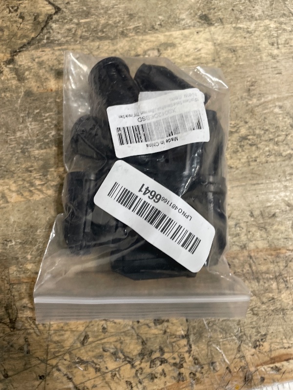 Photo 1 of 10Pcs Caster Socket Sleeve Round Inserts, Chair Caster Wheel Stem Insert, 7/16" Inside Stem