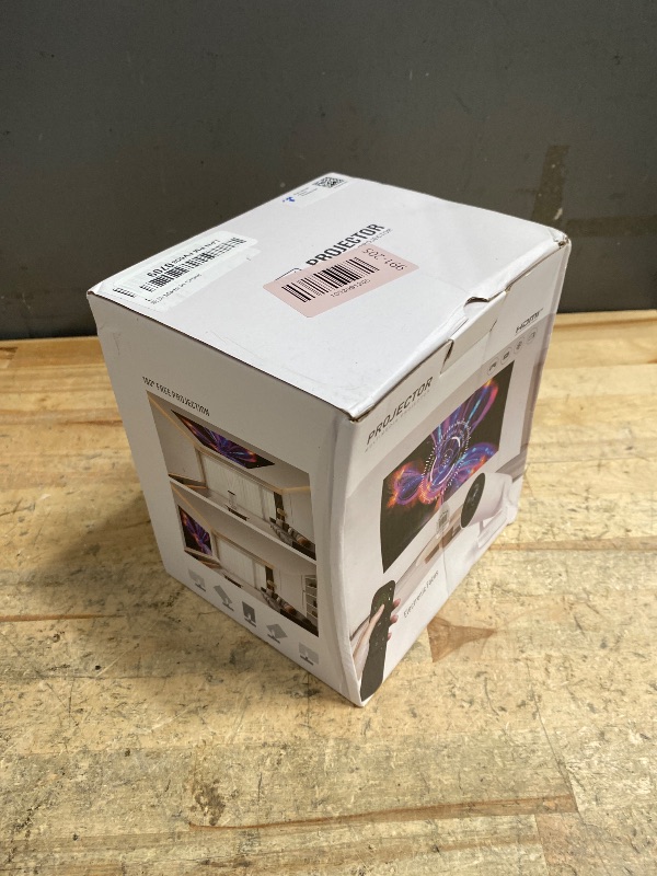 Photo 1 of [Electric Focus]Mini Portable Projector with 4K Support, Bluetooth 5.4 WIFI6, 5watt Sound Base Speaker, 260 ANSI, Android 11, 210° Rotation , Auto Keystone Correction Video Projector HY300 PLUS