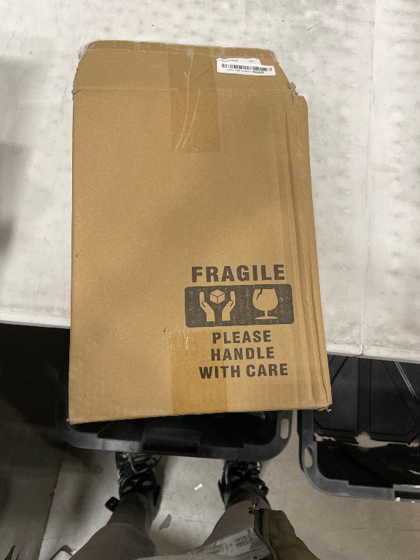 Photo 1 of 1 Gallon thickened Square Glass Pitcher with Lid, Classic Stripes Water Pitchers for Fridge, Borosilicate Glass Carafe for Hot/Cold Brew Drink, Extra Large Jug with Handle for Iced Tea, Coffee, Juice