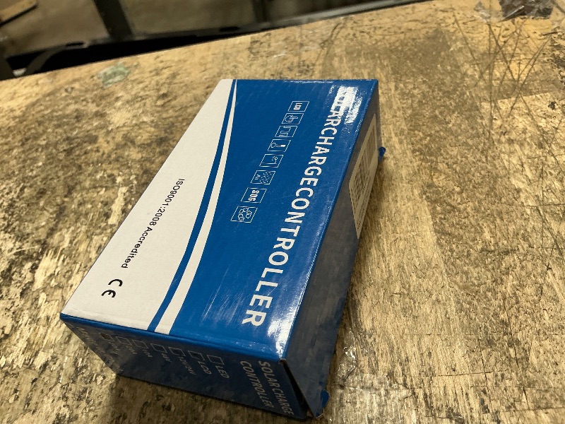 Photo 1 of [Upgraded] 30A Solar Charge Controller, Black Solar Panel Battery Intelligent Regulator with Dual USB Port 12V/24V PWM Auto Paremeter Adjustable LCD Display (30a)