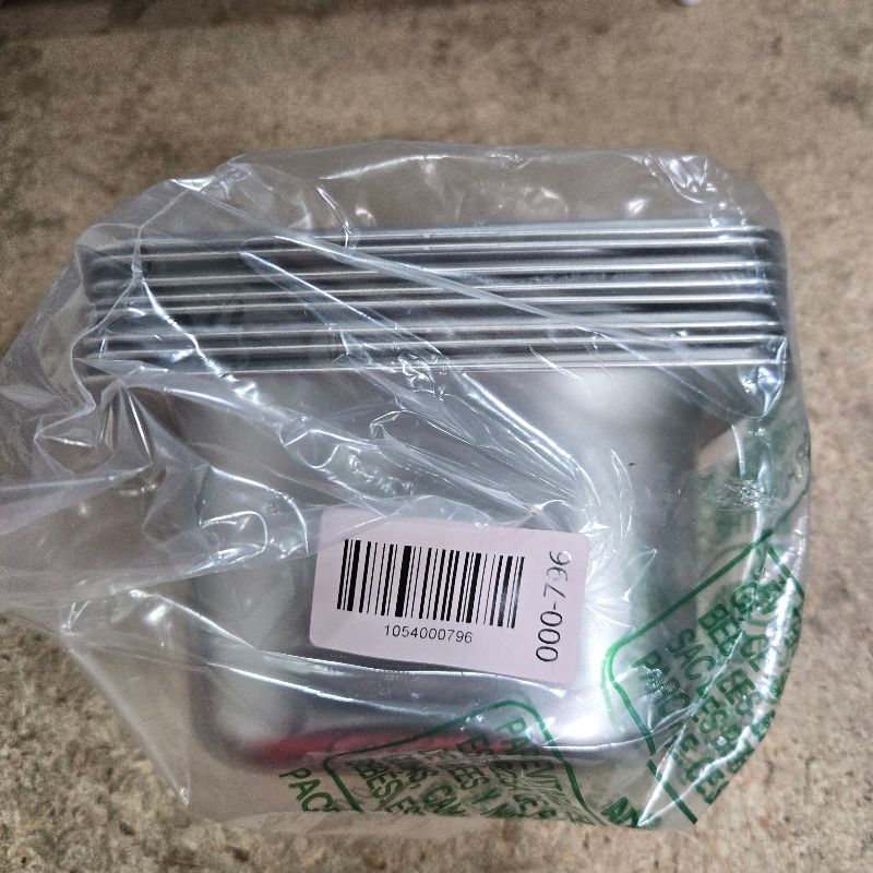 Photo 1 of 1/6 Size 4 Inch 304 Stainless Steel Hotel Pans: 8 Pack [2X Thicker] [Dishwasher Safe] 100% Food-Safe,Steam Table Pan for Restaurants, Catering, and Parties