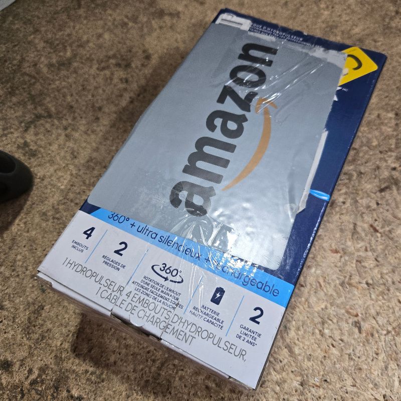 Photo 1 of **USED**** Waterpik Cordless Pearl Rechargeable Portable Water Flosser for Teeth, Gums, Braces Care and Travel with 4 Flossing Tips - ADA Accepted, WF-13 White, Packaging May Vary